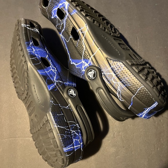 Lightning Pattern Clogs - Picture 9 of 13